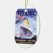 De Titanic Keramisch Ornament (Links)