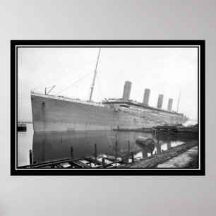 De Titanic Ongeschilderde Foto Poster titanic Seri
