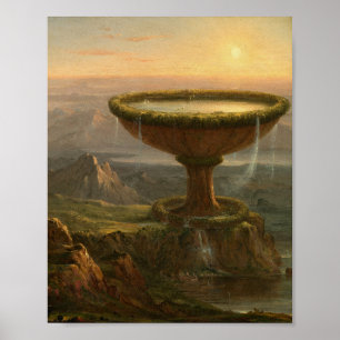 De Titan's Goblet (1833) - Thomas Cole Poster