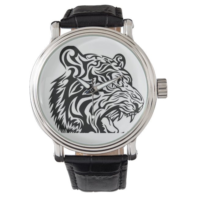 De titel "Tiger Witch" roept een intrigerende en Horloge (Voorkant)