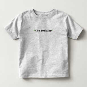 'De Toddler' simpel Kinder Shirts