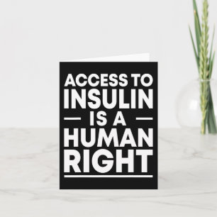De toegang tot Insuline is een Diabetes Awaren voo Kaart