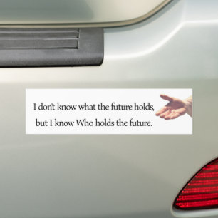 De toekomst bumpersticker