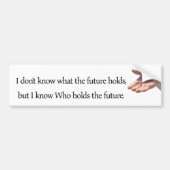 De toekomst bumpersticker (Voorkant)