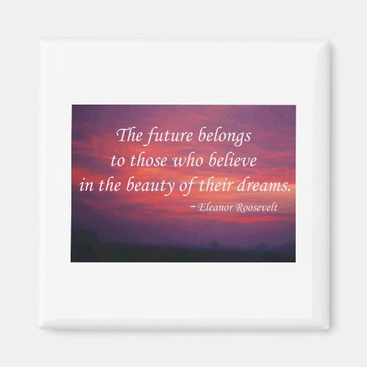 De toekomst hoort erbij magneet (Voorkant)