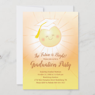 De Toekomst is een flinke Graduation Party Kaart