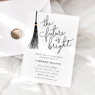 De toekomst is foto van Bright Tassel Graduel Kaart