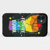 De toekomst is gelijk als eerste Case-Mate iPhone case (Achterkant (horizontaal))