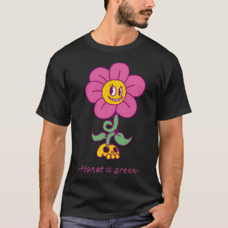 De toekomst is groen t-shirt