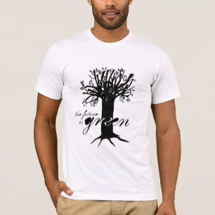De toekomst is groen t-shirt