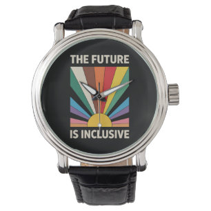 De Toekomst Is Inclusief LGBTQ Pride-bondgenoot Re Horloge