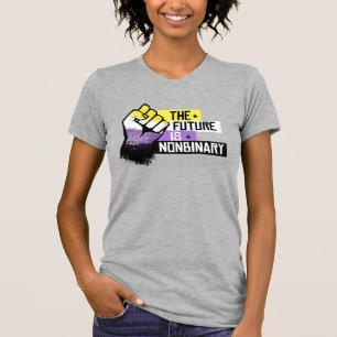 De toekomst is non-binair t-shirt