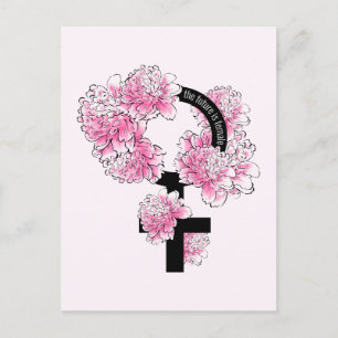 De toekomst is Vrouw Briefkaart