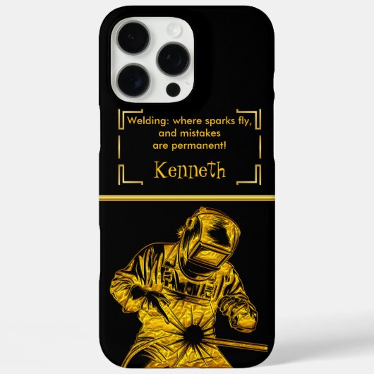 De toekomst lassen Case-Mate iPhone case (Achterkant)