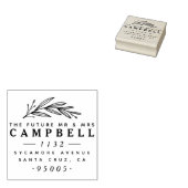 De toekomst Mr & Mrs | Adres filiaal Rubberstempel (Gestempeld)