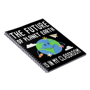 De toekomst van de planeet aarde ligt in mijn klas notitieboek