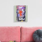 De toekomst van de toekomst van de toekomst canvas afdruk (Insitu (Woonkamer))