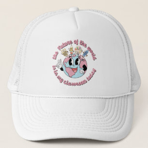 De toekomst van de wereld ligt in mijn klasse trucker pet