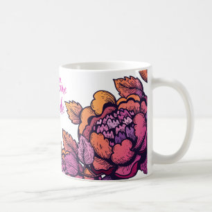 De toekomst van het vrouw koffiemok