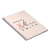 De toekomst van mevrouw - pas je eigen model aan! notitieboek (Rechterzijde)