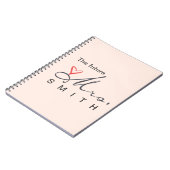 De toekomst van mevrouw - pas je eigen model aan! notitieboek (Linkerzijde)