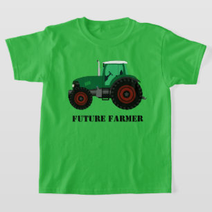 De toekomstige Groene Tractor van de Landbouwer T-shirt