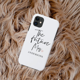 De toekomstige mevrouw en uw naam Modern schoonh iPhone 11 Hoesje