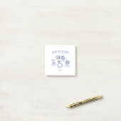 De toekomstige vrouw post-it® notes (Op bureau)