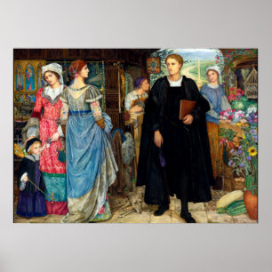 De toevallige ontmoeting, 1907 door Kate Elizabeth Poster