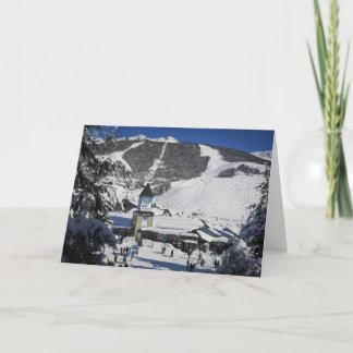 De Toevlucht van de Ski van Catedral, Bariloche Feestdagen Kaart