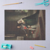 De toewijding (middeleeuwse ridder en zijne dame) tissuepapier (Craft)