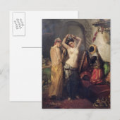 De Toilet in de Seraglio Briefkaart (Voorkant / Achterkant)