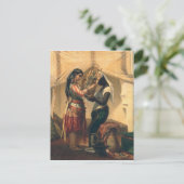 De toilet van de Odalisque Briefkaart (Staand voorkant)