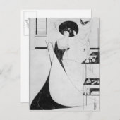 De toilet van Salome Briefkaart (Voorkant / Achterkant)