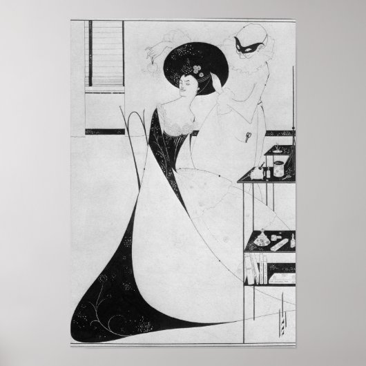 De toilet van Salome Poster (Voorkant)