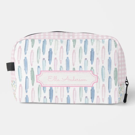 De Toilette Pastels | Trousse à crayons (Recto)