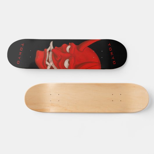 De Tokyo Devil Skateboard (Horizontaal)