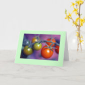 De "tomaten van de kers " kaart (Gele Bloem)