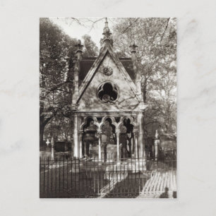 De Tomb van Abelard en Heloise, gebouwd in 1817 Briefkaart