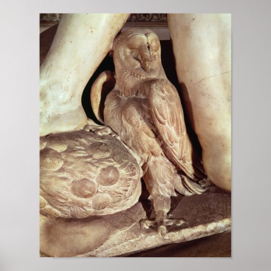 De tomb van Giuliano de Medici Poster (Voorkant)