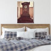 De tombe van Carl Linnaeus Canvas Afdruk (Insitu (Slaapkamer))