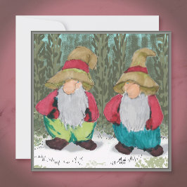 "De Tomten" Kerstmis Feestdagenkaart