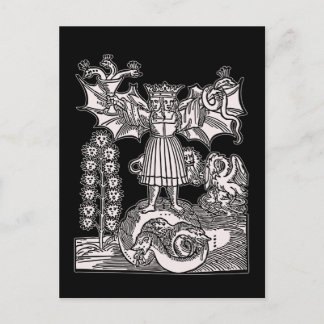 De toon van de filosoof briefkaart