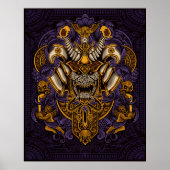 De toorn van de Oni Poster (Voorkant)