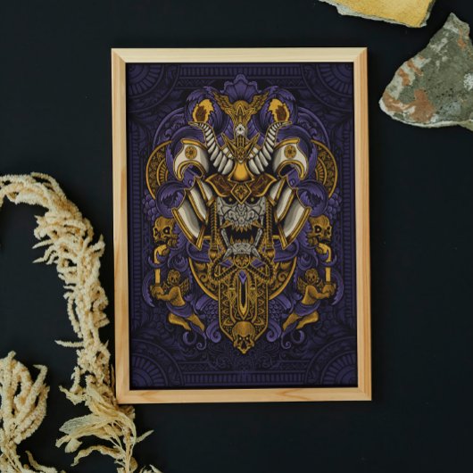 De toorn van de Oni Poster