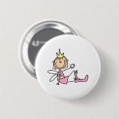 De Tooth Fairy-Button Ronde Button 5,7 Cm (Voorkant /achterkant)