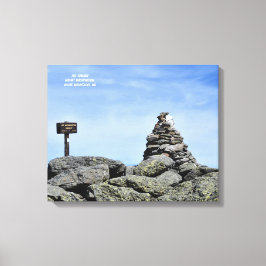 De top, Mount Washington 1 Canvas Afdruk