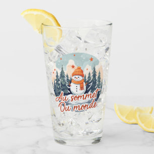 De top van de wereld glas