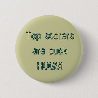 De topscorers zijn een handschoen. ronde button 5,7 cm