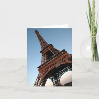 De Toren Notecard van Eiffel Kaart